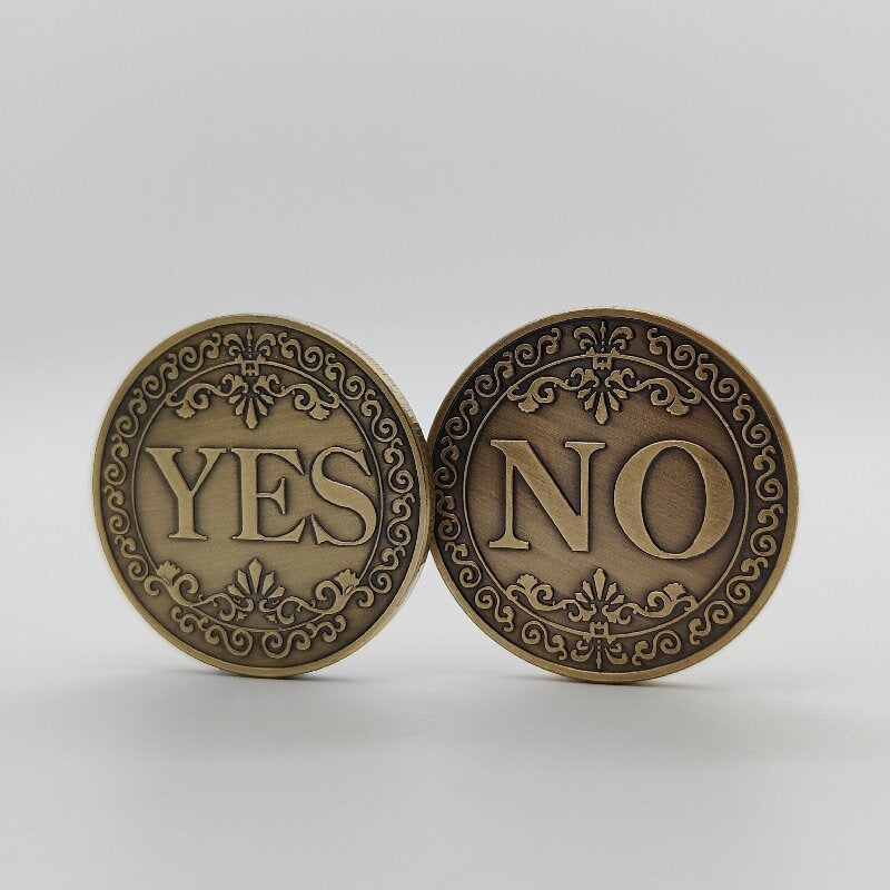 Yes Or No Coin For Decision