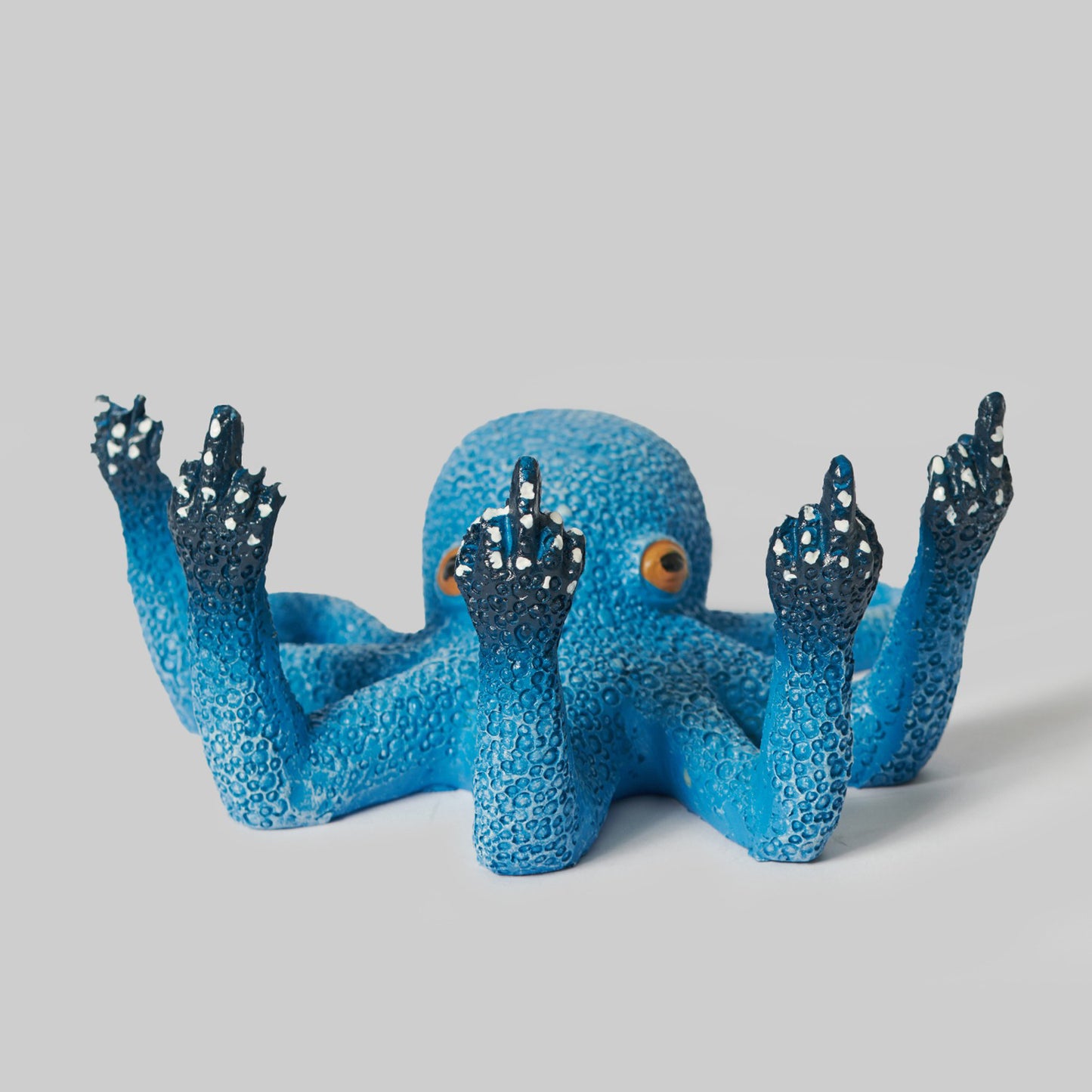 middle finger octopus