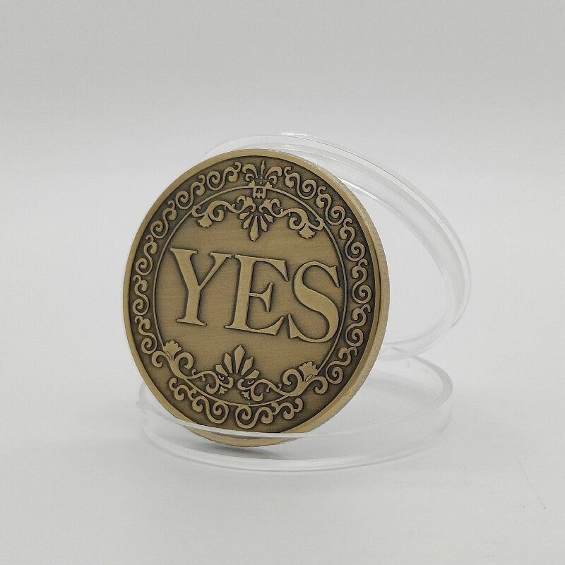 Yes Or No Coin For Decision