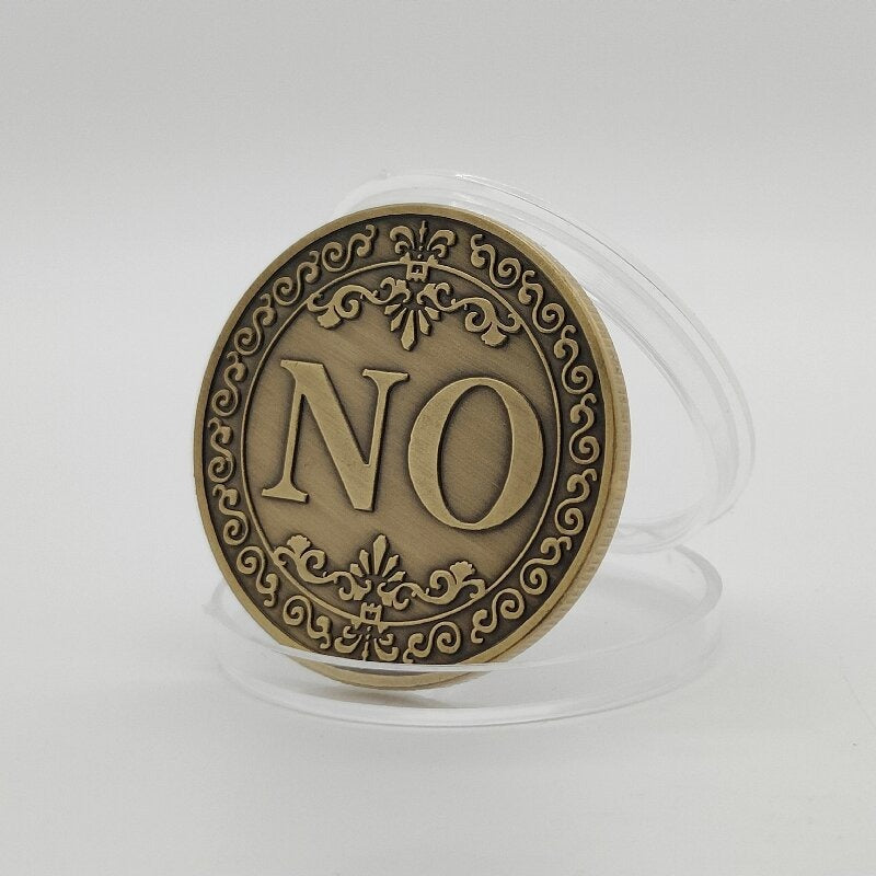 Yes Or No Coin For Decision